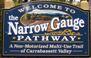 Narrow Gauge Pathway sign